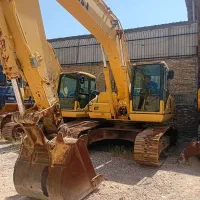 بیل 220 کوماتسو  و بیل ۲۰۰ هیوندا لاستیکی