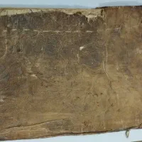 کتاب شعری ترکی جلد پوست دست نویس