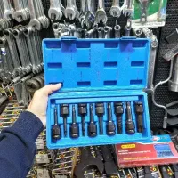 ست ۱۰ عددی آلن بکس ستاره‌ ای مشکی مات