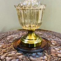 شکلات خوری شامپاینی پایه برنزی