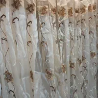 پرده پذیرایی حریر ترک