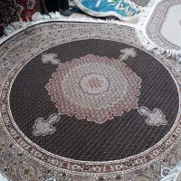 فرش آشپزخانه فرش ماهی دایره عرض ۲متر ۱۰۰۰شانه نخ