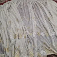 پرده تمیز و سالم / آماده نصب