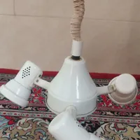 لوستر سه لامپه چرخشی سالم