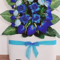 گل مصنوعی نونو شیک با گلدان