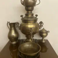 سماور زغالی برنجی