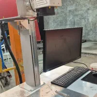 حک لیزر UV و فایبر