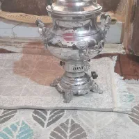 سماور گازی استیل سالم در حد نو