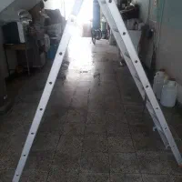 دونردبان آلومینیومی مخابراتی دوتکه سه تکه کشویی