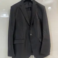 کت و شلوار مشکی براق