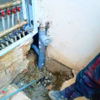 لوله کشی اب فاضلاب و نشتی گیری کل با نقطه زن