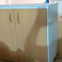 کابینت کارکرده بدنه گالوانیزه درب mdf