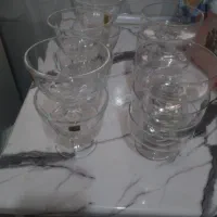 دو دست بستنی خوری  جا ژله ای نونو
