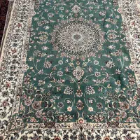 جفت۶متری نائین زمینه یشمی ۹لانو