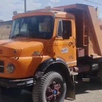 کامیون کمپرسی جفت بنز