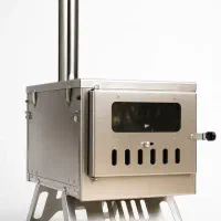 بخاری هیزمی مدل V3 - همراه گرم شما در کمپ و سفر