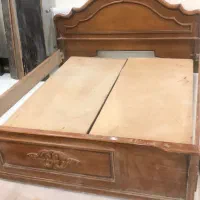 تخت خواب چوبی دونفره