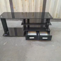 میز تلویزیون شیشه ای