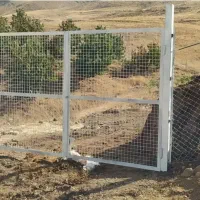 توری و فنس وتیرچه دور باغ نقدو شرایط صفر تا۱۰۰ نصب