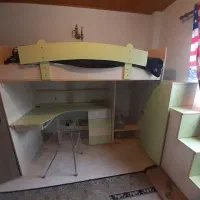 تخت و کمد و جا کتابی و جا لباسی
