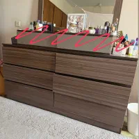 دراور کنسولی ۶ کشو ام دی اف ترک