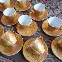 ۱۲ عدد فنجان ۱۲ عدد نعلبکی ژاپنی