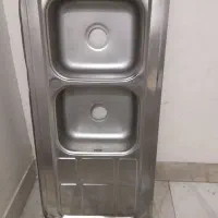 سینک دو لنگه استیل