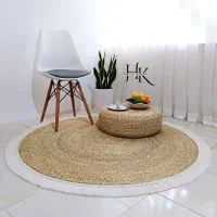 فرشینه گرد حصیری