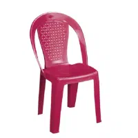 ۱۸عدد صندلی سفید و زرد ناصر پلاستیک