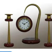 ساعت رومیزی شمعدون ساعت دیواری