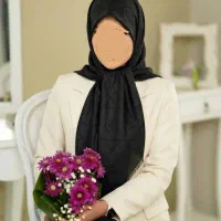 روسری نخ ابریشم ژاکارد