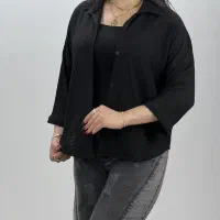 شومیز حصیری مشکی محرمی