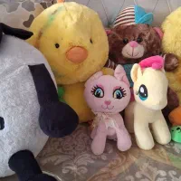 تعدادی عروسک اسباب بازی