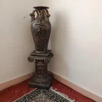 گلدان بزرگ وسالم یک جفت پوشتی