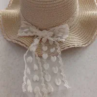 کلاه حصیری دخترانه
