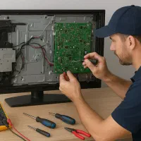 تعمیر تلوزیون با بیش از ۴۰ سال سابقه کار