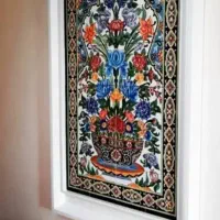 طراحی و ساخت کاشی سنتی هفت رنگ