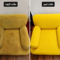 مبل شویی 100% تضمینی در منزل مبلشور با دستگاه سیار