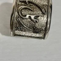 دستبند تمام نقره مردانه