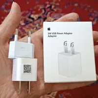شارژ آیفون 5وات 2آمپر اصل اورجینال