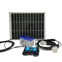 سیستم روشنایی پنل خورشیدی ۱۰۰ وات