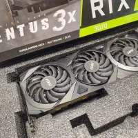 کارت گرافیک msi ventus RTX 3070 درحدنو بهمراه پایه