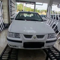 سمند lx مدل 1396 رنگ سفید بدون رنگ شدگی
