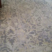 فرش۴ متری ماشینی وینتیج نقش برجسته