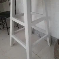 چهار پایه چوبی در حد نو
