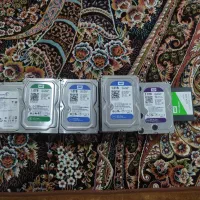 تعدادی هارد1ترا 2ترا ssd وسترن