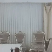 پرده با دستک و والان جهیزیه