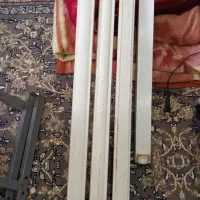 مهتابی سالم بدون لامپ و پایه چرخ مادگی کامل و.