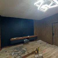 نصب و نصاب کاغذ دیواری قرنیز ترمو ماربل شیت برچس