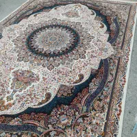 یک تخته فرش 9متری پرهام 700شانه زمینه کرم